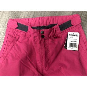 SkiGear by Arctix - Large (14/16) Kids Reinforced Snow Pants - Fuchsia